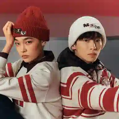 Champion Box Script Beanie Horse SS26