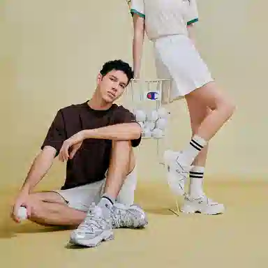 Champion Retro Sports Dynamic Lightwave Silver