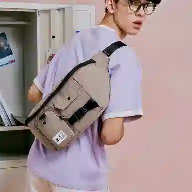 Champion Waist Bag Navy/Black/Khaki