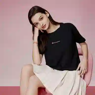 Champion WOMEN'S BASIC SS24 Logo T