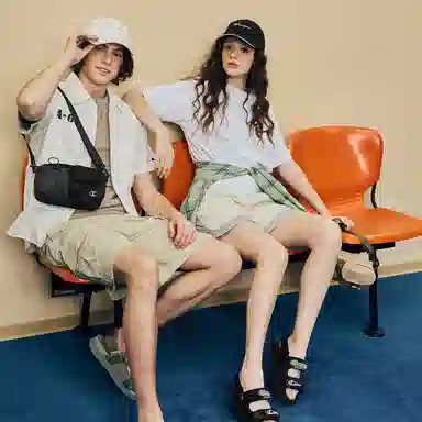 Champion Crossbody Bag Khaki/Black