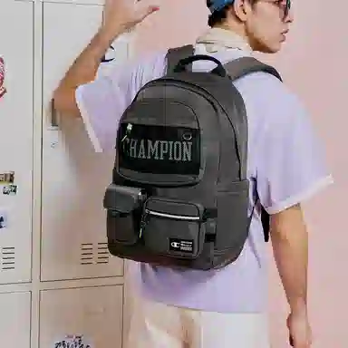 Champion FW24 Grey Camel Backpack