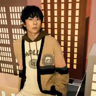 Champion FW24 V-Neck Cardigan Khaki