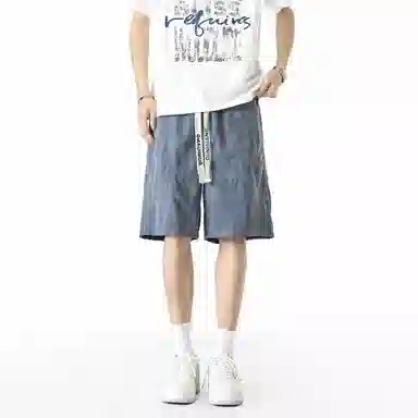 Dunhuang Vintage Tie-Dye Shorts
