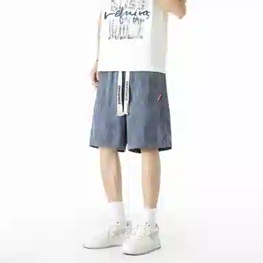 Dunhuang Vintage Tie-Dye Shorts