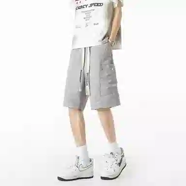 Dunhuang Basic Functional Loose Shorts