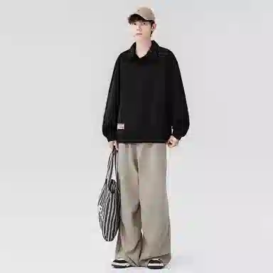 Dunhuang Museum Jacquard Polo Sweater