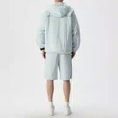 敦煌博物馆 运动透气连帽纯色百搭防晒服 男女同款