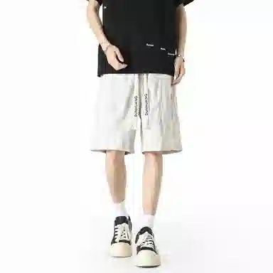 Dunhuang Vintage Tie-Dye Shorts