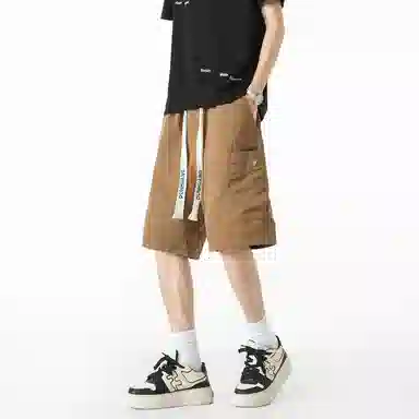 Dunhuang Basic Functional Loose Shorts