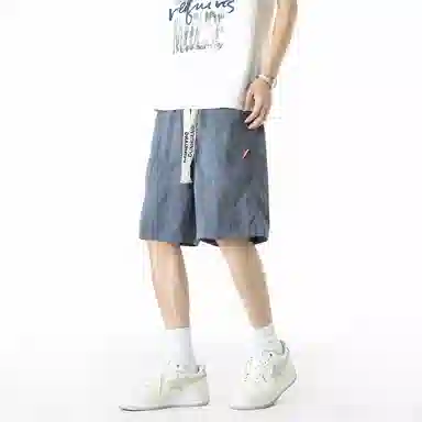 Dunhuang Vintage Tie-Dye Shorts