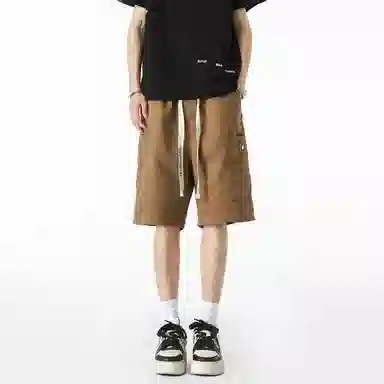 Dunhuang Basic Functional Loose Shorts