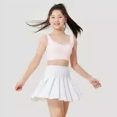 久岁伴 无痕防凸透气发育内衣 青少年