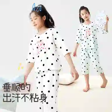 久岁伴家居服 居家系列 舒适亲肤透气中小童