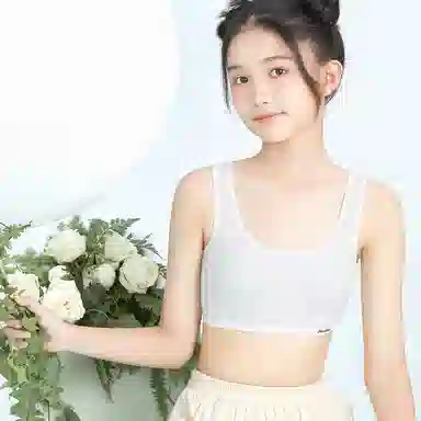 久岁伴 文胸系列 休闲透气柔软背心青少年
