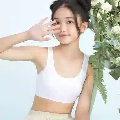 久岁伴 文胸系列 休闲透气柔软背心青少年