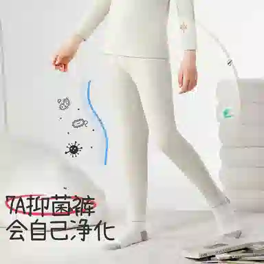 久岁伴校园打底裤 加羊绒修身高腰 青少年