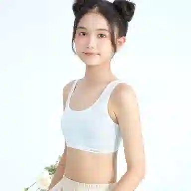 久岁伴 文胸系列 休闲透气柔软背心青少年
