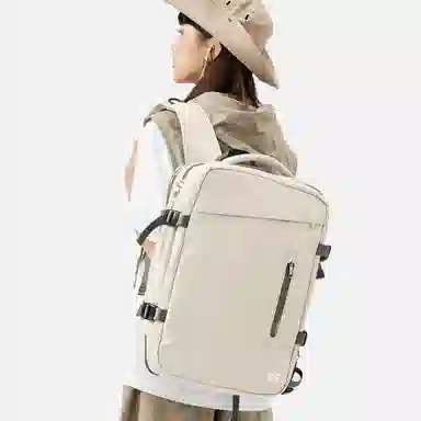 轻骑者 时尚休闲多功能短途旅游出差户外露营防泼水干湿分离可扩容 织物 旅行包电脑包书包背包双肩包 常规 男女同款情侣款 多色