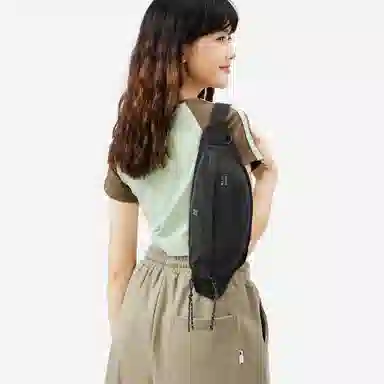 Qingqizhe Waist Bag Black