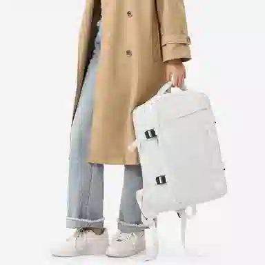 轻骑者 时尚休闲多功能短途旅游出差户外露营防泼水干湿分离可扩容 织物 旅行包电脑包书包背包双肩包 常规 男女同款情侣款 多色