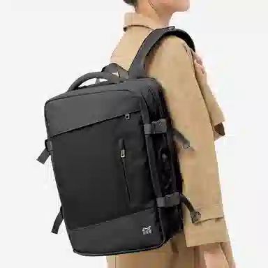 轻骑者 时尚休闲多功能短途旅游出差户外露营防泼水干湿分离可扩容 织物 旅行包电脑包书包背包双肩包 常规 男女同款情侣款 多色