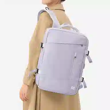 轻骑者 时尚休闲多功能短途旅游出差户外露营防泼水干湿分离可扩容 织物 旅行包电脑包书包背包双肩包 常规 男女同款情侣款 多色