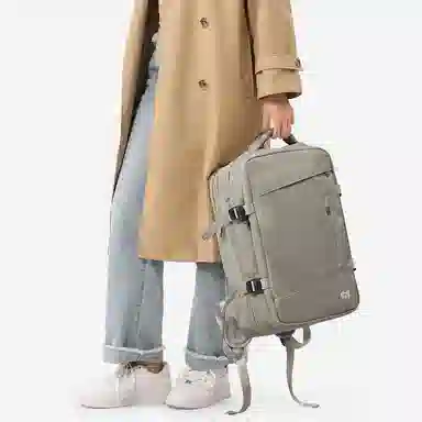 轻骑者 时尚休闲多功能短途旅游出差户外露营防泼水干湿分离可扩容 织物 旅行包电脑包书包背包双肩包 常规 男女同款情侣款 多色