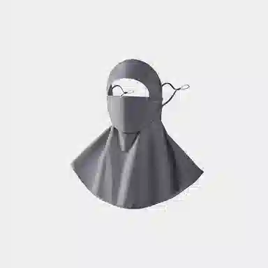 稻草人 夏季全脸防紫外线 遮阳一体护颈 透气护眼角 韩版百搭 锦纶 防晒面罩 女款