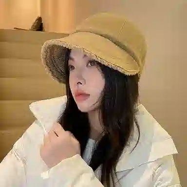 稻草人 韩版加绒简约百搭显脸小 潮流时尚 聚酯纤维 鸭舌帽 女款