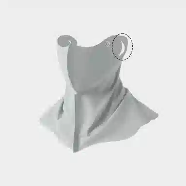 Straw Man Summer Sun Shield Mask