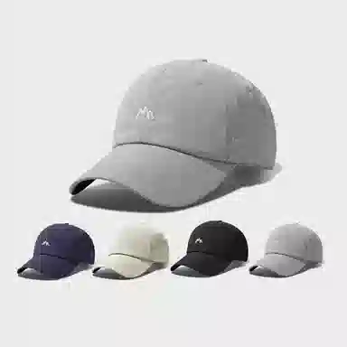 稻草人 户外登山钓鱼运动简约休闲百搭 涤纶 鸭舌帽 男女同款情侣款