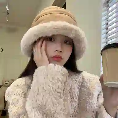 稻草人 毛绒绒保暖加厚 防风护耳 时尚百搭显脸小 聚酯纤维 渔夫帽 女款