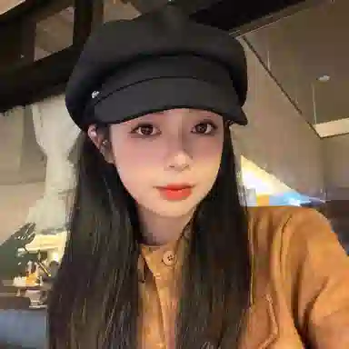 【显脸小】 稻草人 气质简约休闲复古时尚八角帽 韩版百搭 涤棉 贝雷帽 女款