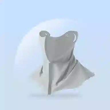 Straw Man Summer Sun Shield Mask