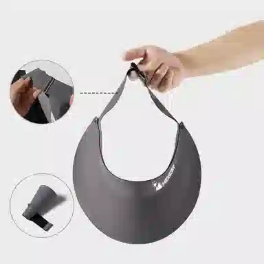 稻草人 夏天大帽檐无痕空顶帽 遮阳防紫外线 简约百搭 显脸小 锦纶 防晒帽 女款