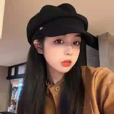 【显脸小】 稻草人 气质简约休闲复古时尚八角帽 韩版百搭 涤棉 贝雷帽 女款