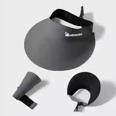 稻草人 夏天大帽檐无痕空顶帽 遮阳防紫外线 简约百搭 显脸小 锦纶 防晒帽 女款