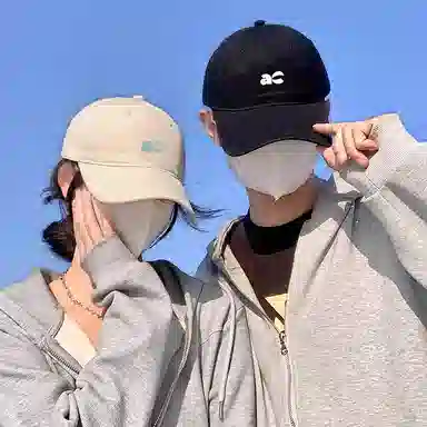 稻草人 韩版显脸小简约时尚棒球帽通勤百搭休闲 棉 鸭舌帽 男女同款情侣款