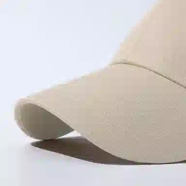 稻草人 大头围加大加深显脸小韩版百搭简约 棉 鸭舌帽 男女同款情侣款