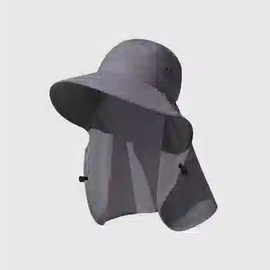 稻草人 夏季户外登山钓鱼遮阳防紫外线 简约百搭 锦纶 防晒帽 男女同款情侣款