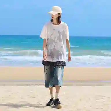 Madgood Floral Print T-Shirt