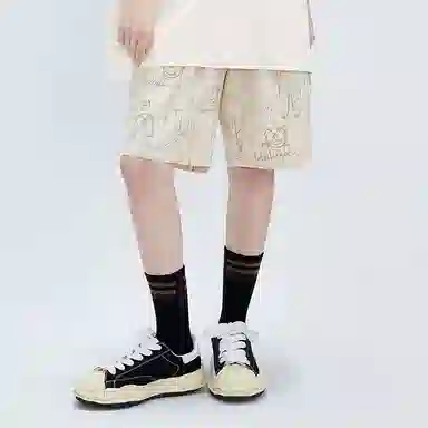 LAMLICKA Shorts Beige