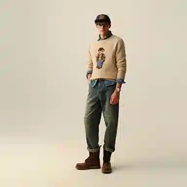 Teenie Weenie Bear Crewneck Sweater