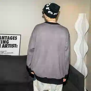 TeddyClub Retro Stripe Logo Sweater