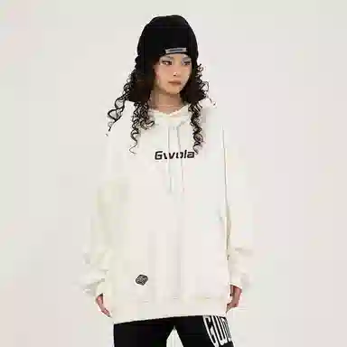 Gwola Logo Print Hoodie
