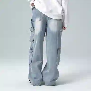 ER Cargo Jeans Black