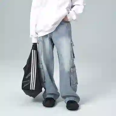 ER Cargo Jeans Black