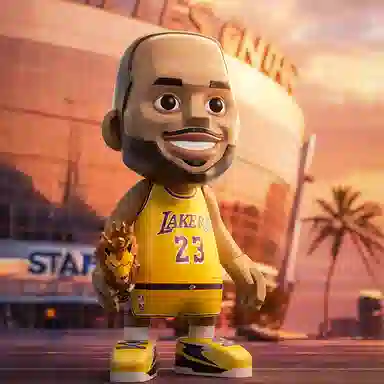 AcePlayer NBA TopSeed LeBron James Figure