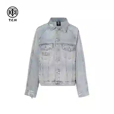TCH Vintage Loose Denim Jacket